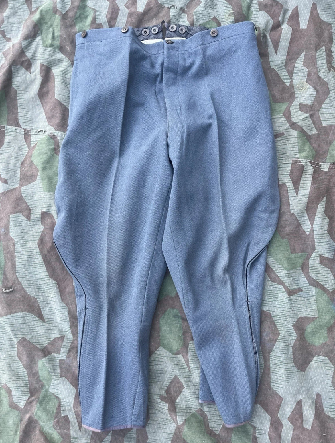 Interwar/WW2 Swiss army complete uniform officer first lieutenant machine gunner infantry pants jacket and hat ord.26 early war