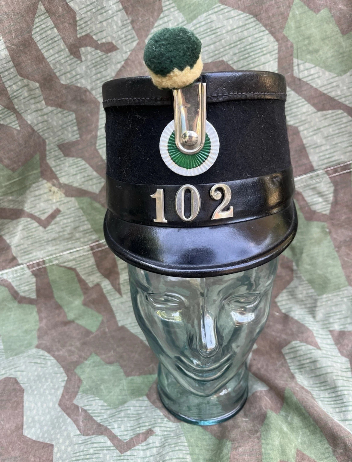 19th century Swiss army tschako shako schako hat cap uniform soldier