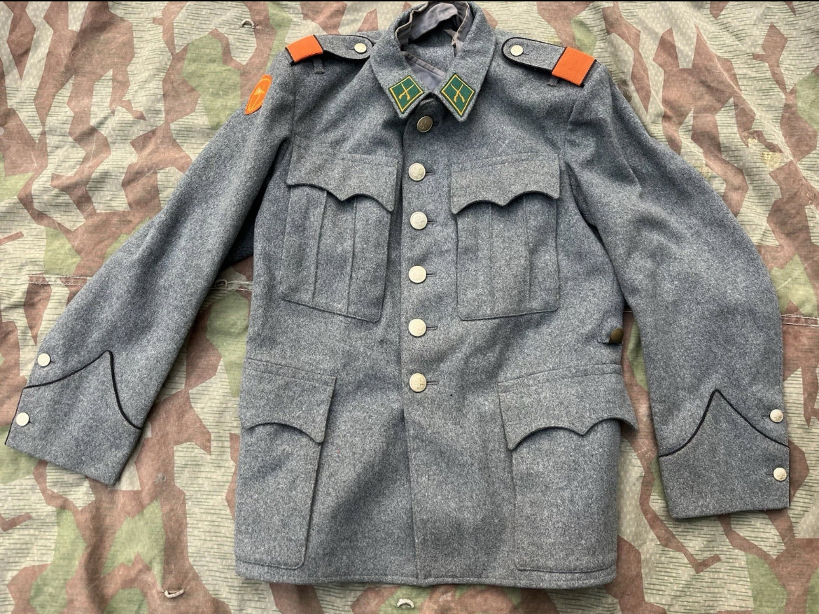 WW2/ early cold war Swiss army infantry jacket conversion soldier uniform ord40/49