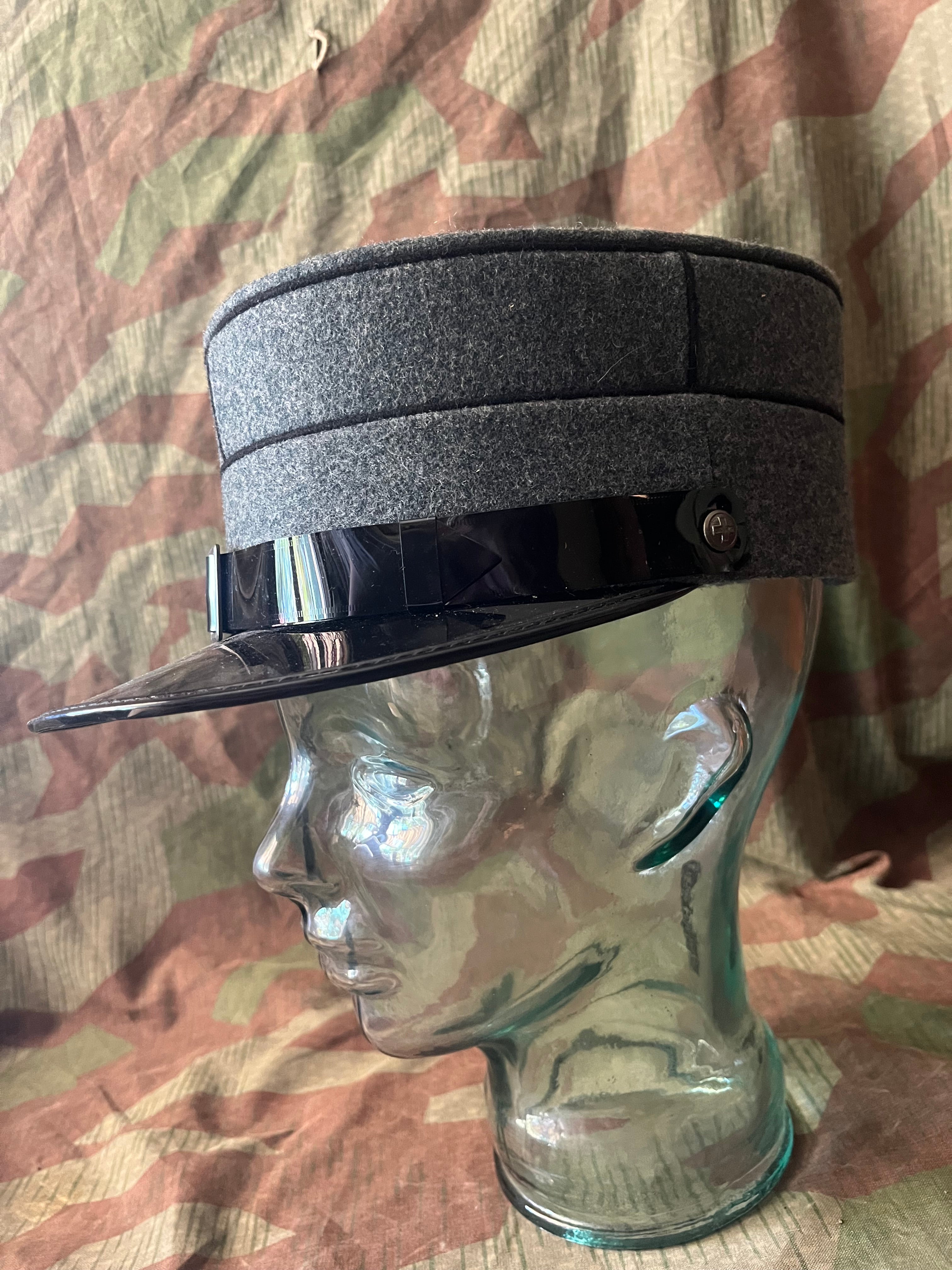 Cold War  Swiss army NCO officer visor cap hat kepi uniform ord.1949