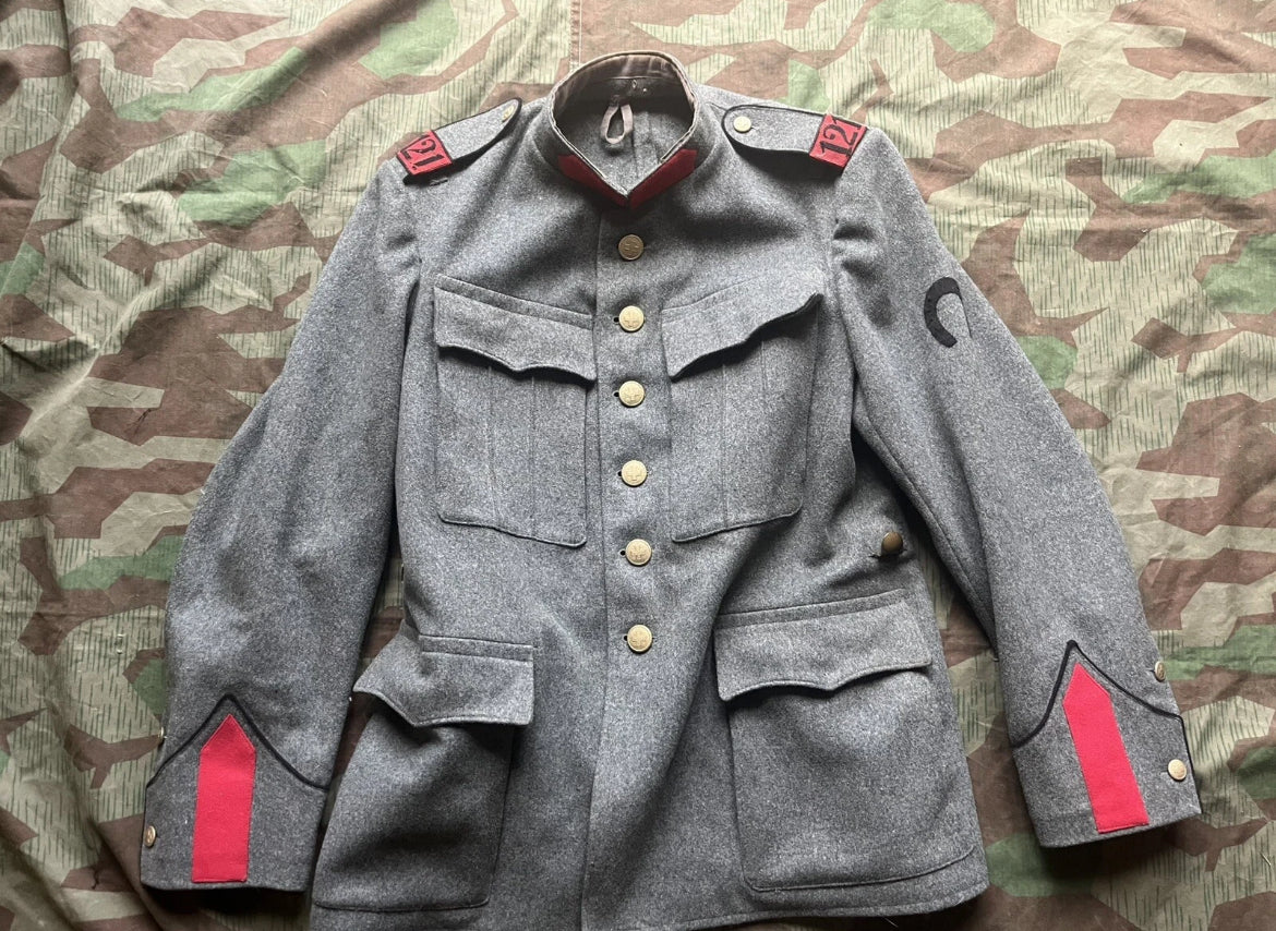 Interwar\ WW2 Swiss army jacket logistics train supplies uniform soldier ord.26 early war