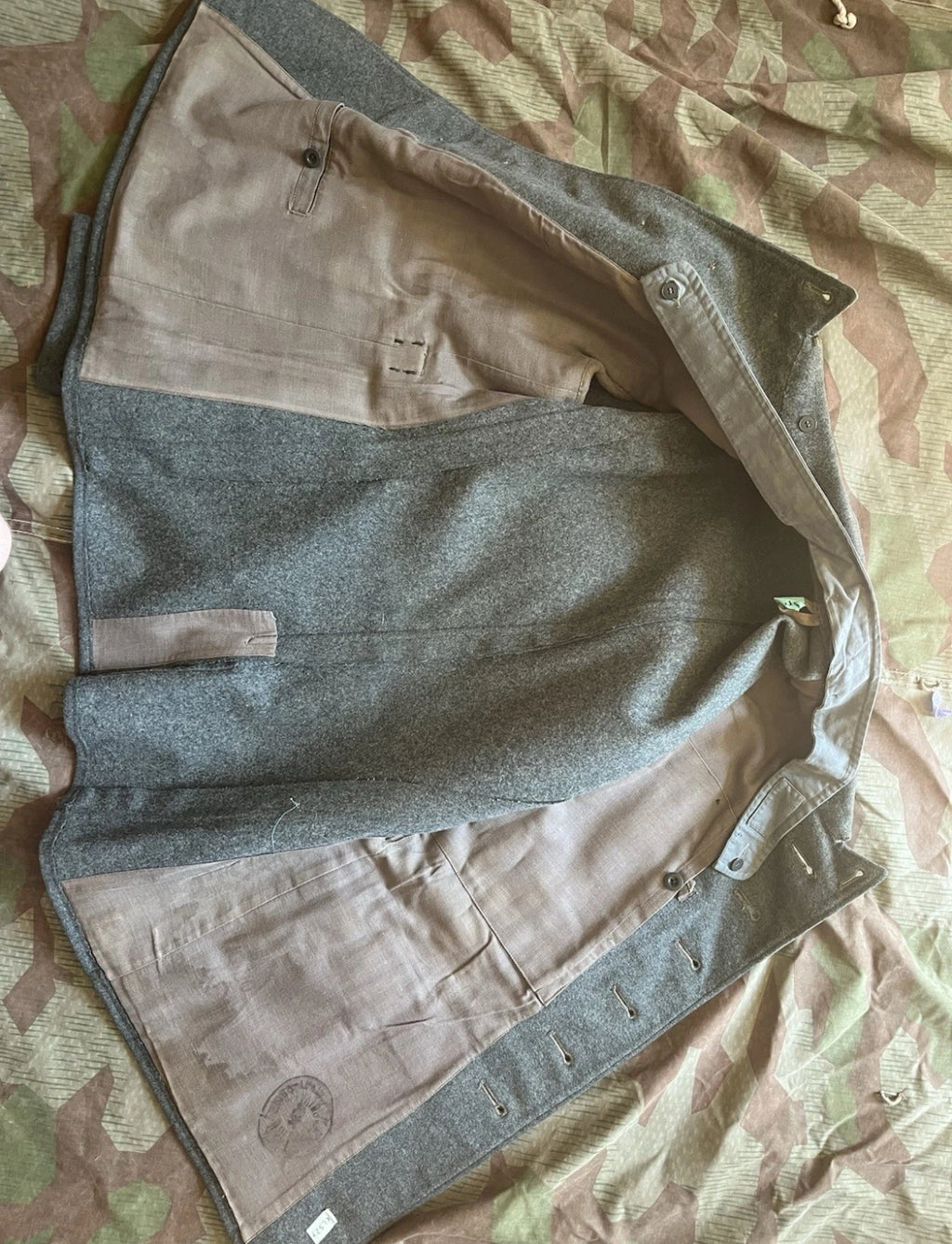 Rare WW2 Swiss army mountain elite infantry carabiner soldier uniform ord.40 mid to late war