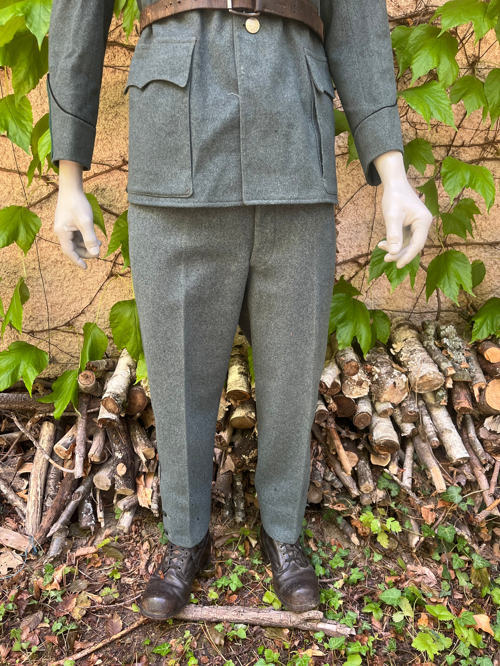 WW2 Swiss army complete service uniform light ord.26 early war soldier infantry rifleman