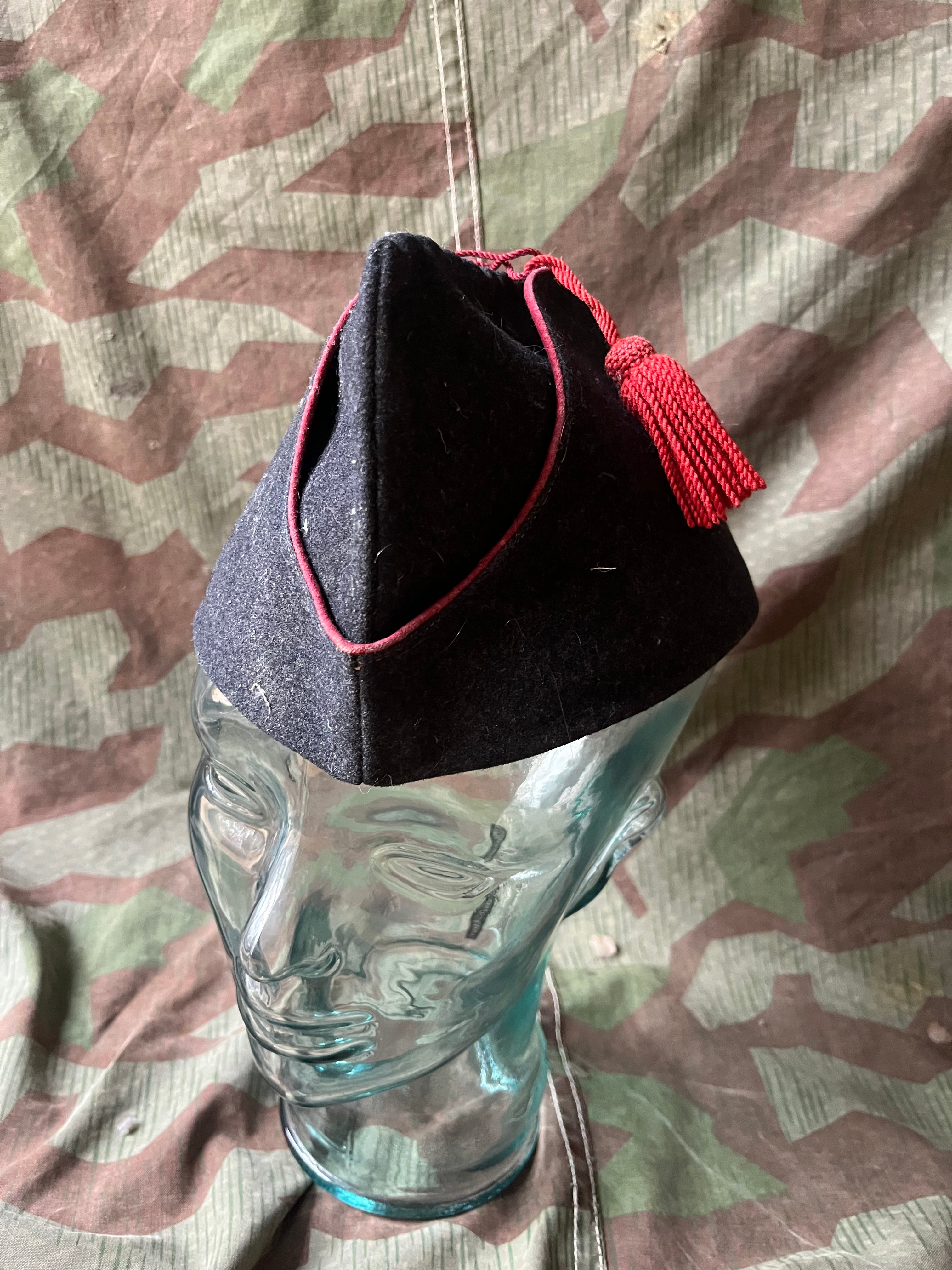 19th century Swiss army all troops side cap hat uniform soldier ord 1875