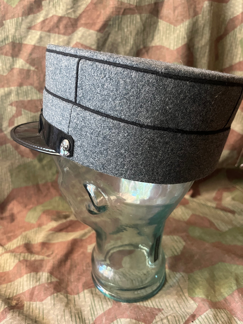 Cold War  Swiss army NCO officer visor cap hat kepi uniform ord.1949