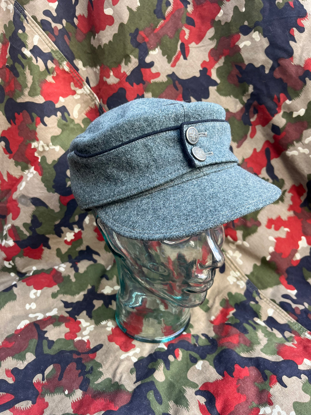 WW2 Swiss army field visor cap uniform ord.40 for soldier and NCO size 56/57