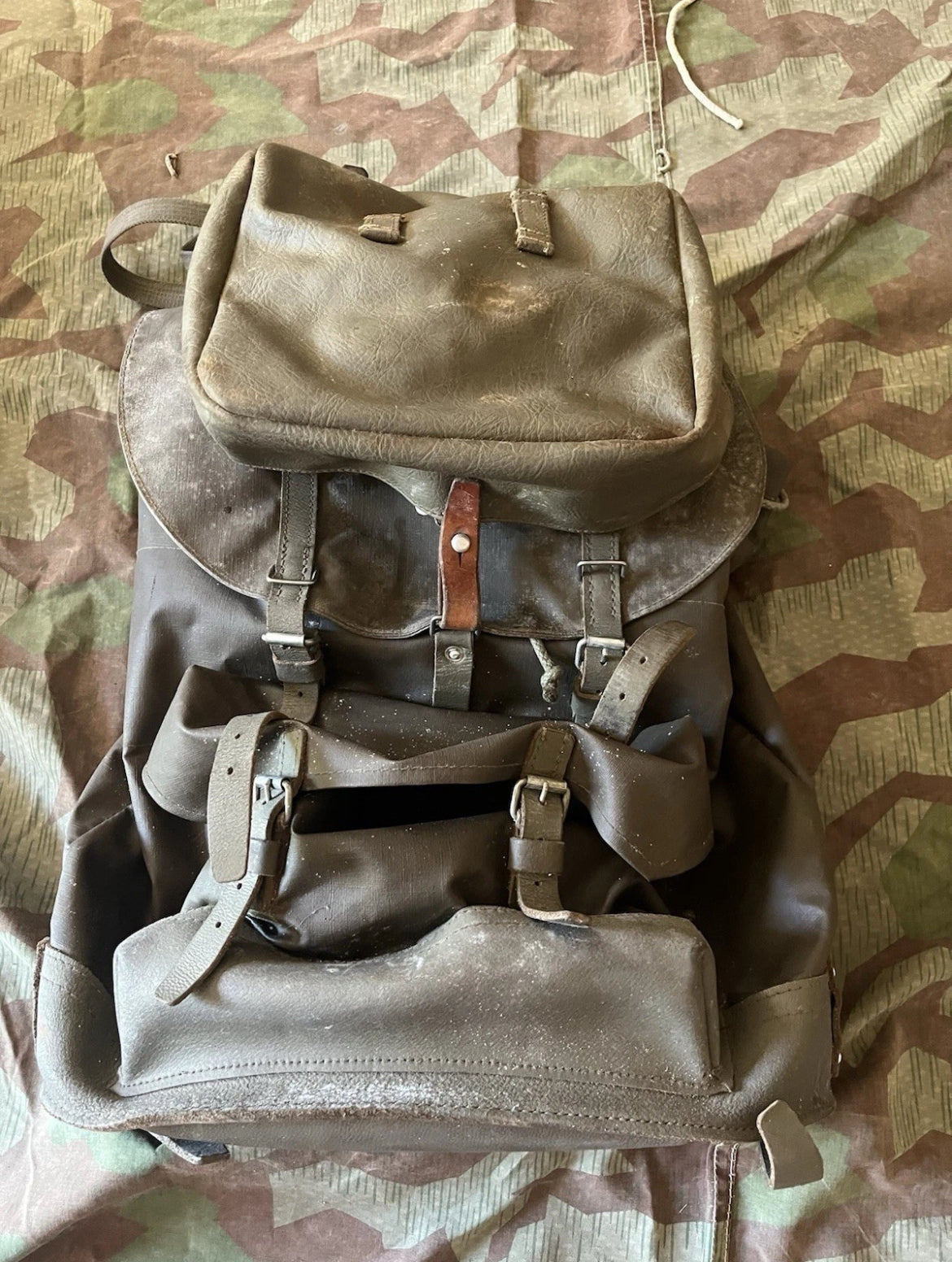 Cold War Swiss army complete backpack set late model haversack with Breadbag uniform mountain