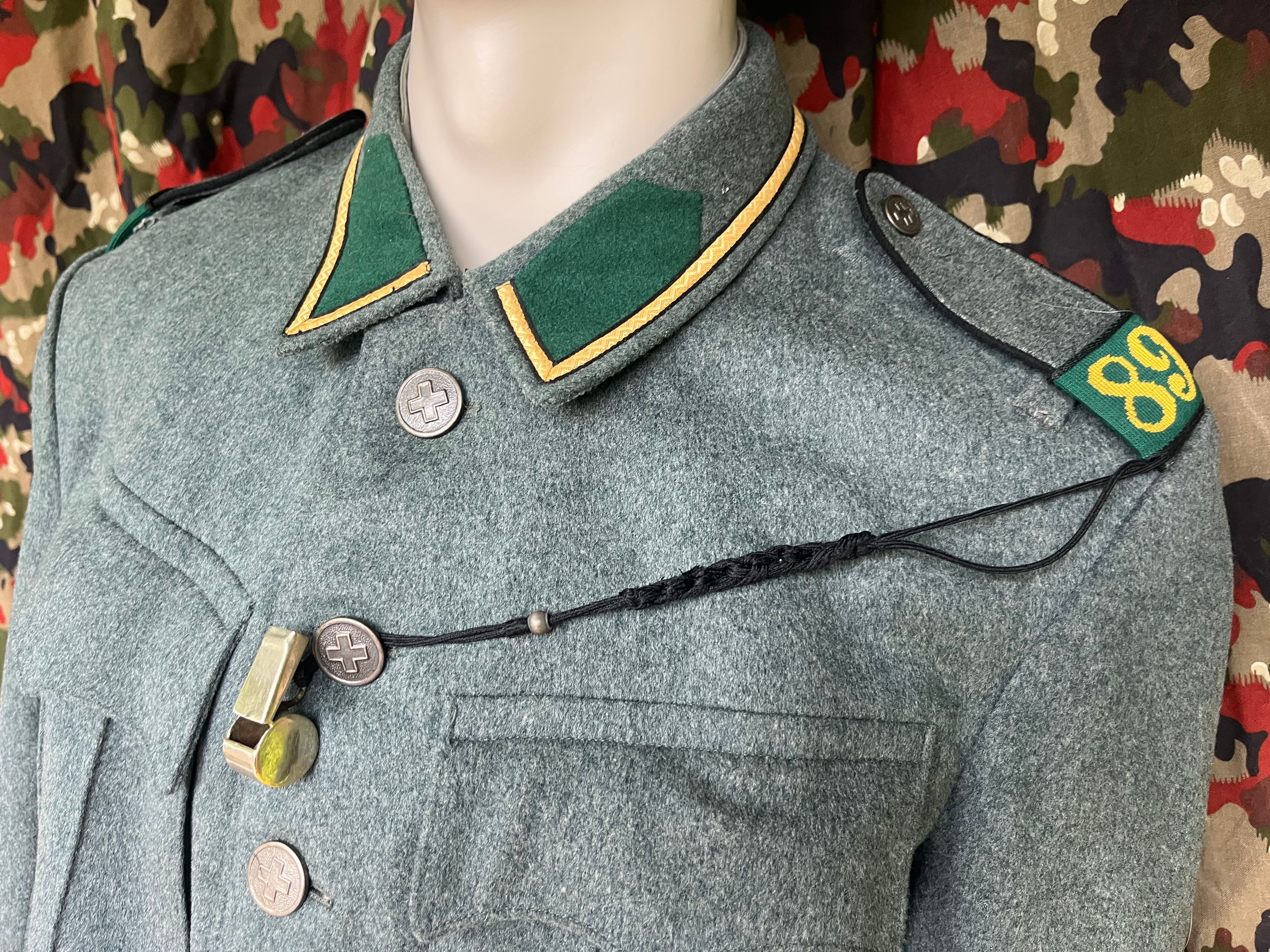 WW2 Swiss army sergeant NCO infantry rifleman jacket uniform ord.40 mid to late war tunic