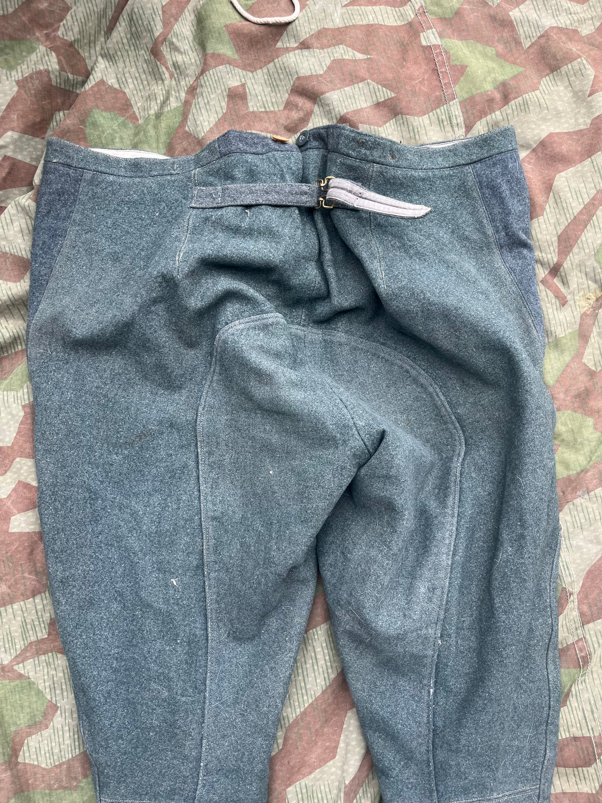 Interwar / Early WW2 Swiss Army Wool cavalry pants breeches Ord.26 – Size M/L