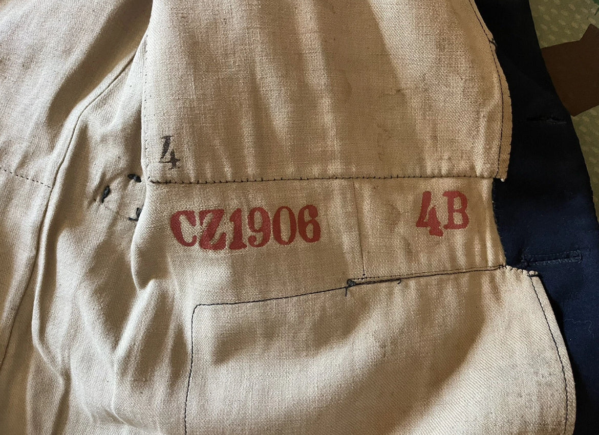 WW1 Swiss army engineers sappers pioneer troops jacket uniform soldier ord.1898