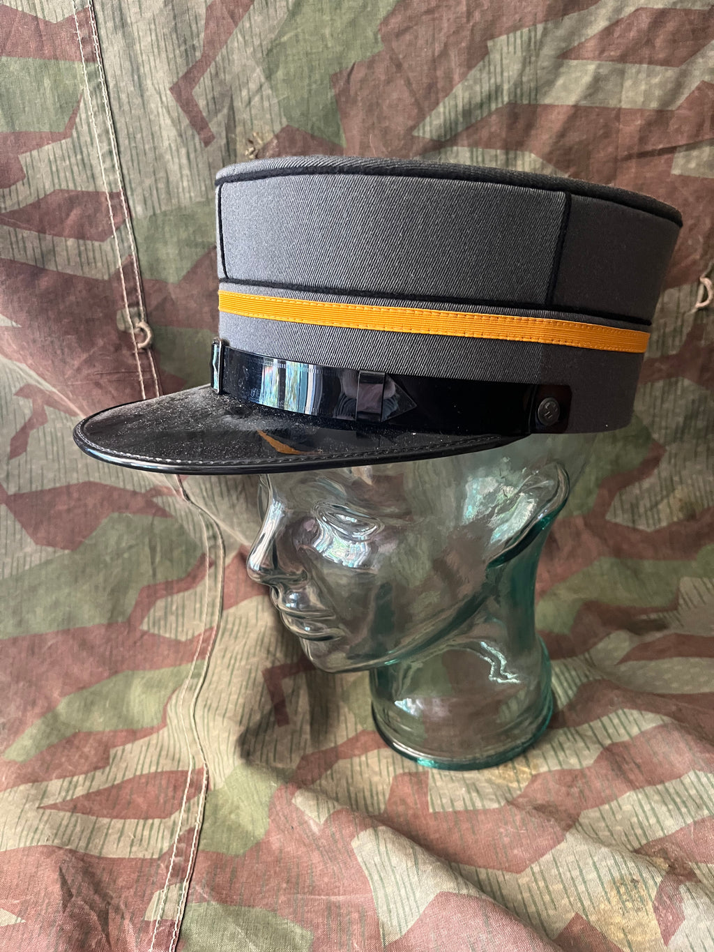 Cold War Swiss army major officer visor cap hat kepi uniform ord.1949