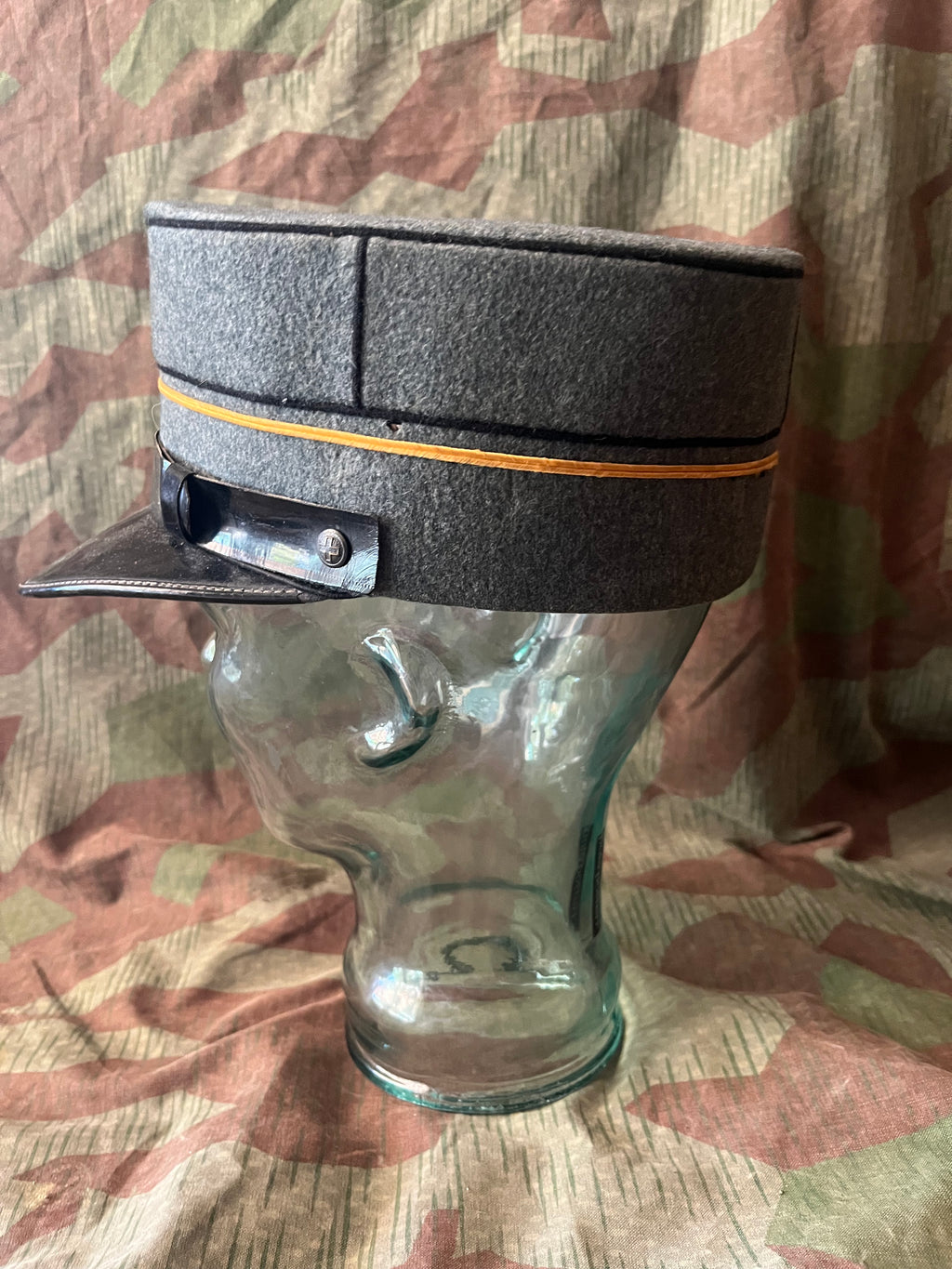 Cold War Swiss army lieutenant officer visor cap hat kepi uniform ord.1949