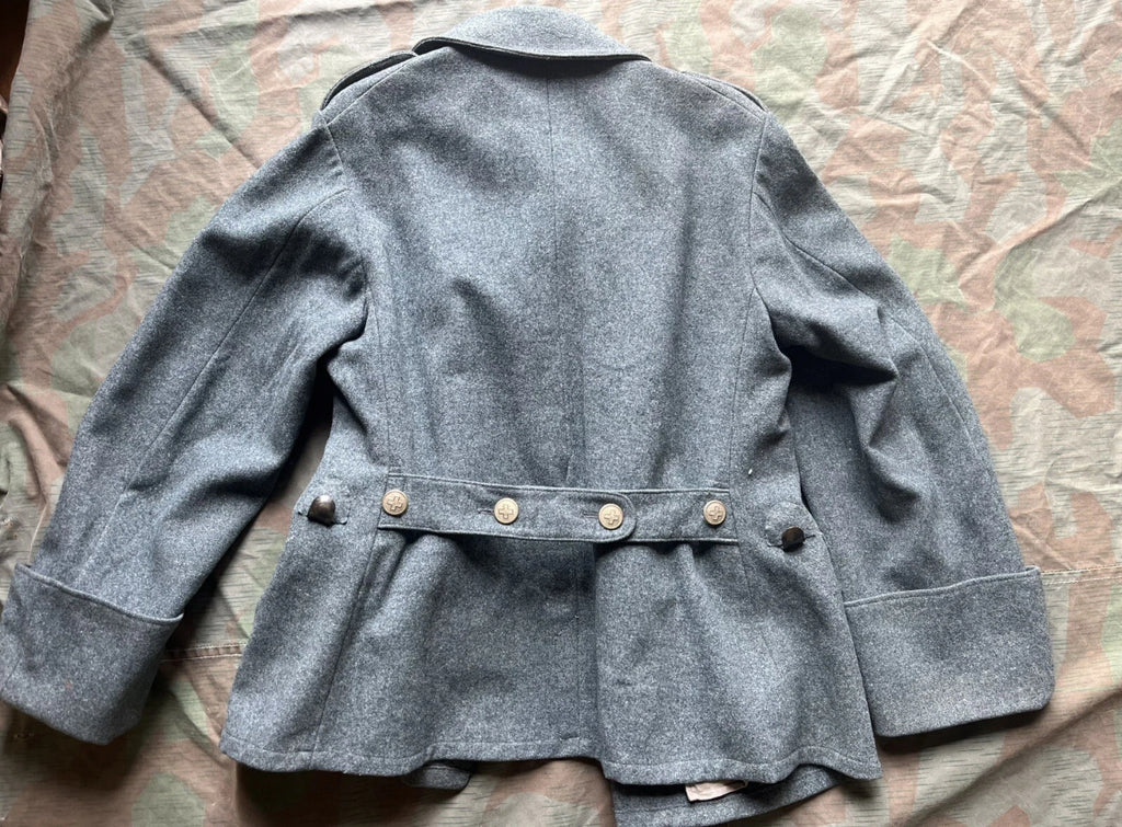 Interwar/ww2 Swiss army short coat jacket field uniform soldier mountain troops maneuvers ord.26 early war