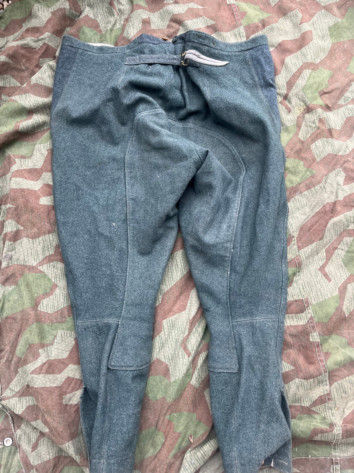 Interwar / Early WW2 Swiss Army Wool cavalry pants breeches Ord.26 – Size M/L