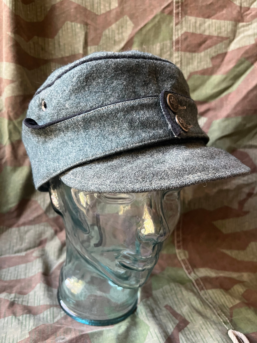 WW2 Swiss army field visor cap uniform ord.40 for soldier and NCO size 58