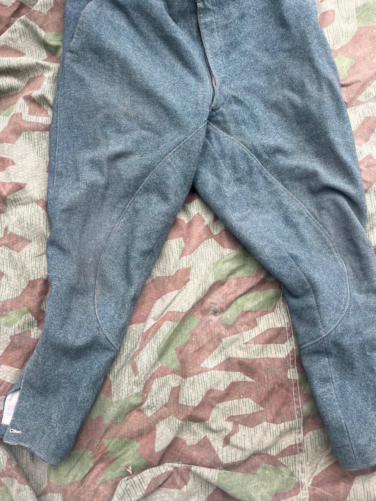 Interwar / Early WW2 Swiss Army Wool cavalry pants breeches Ord.26 – Size M/L