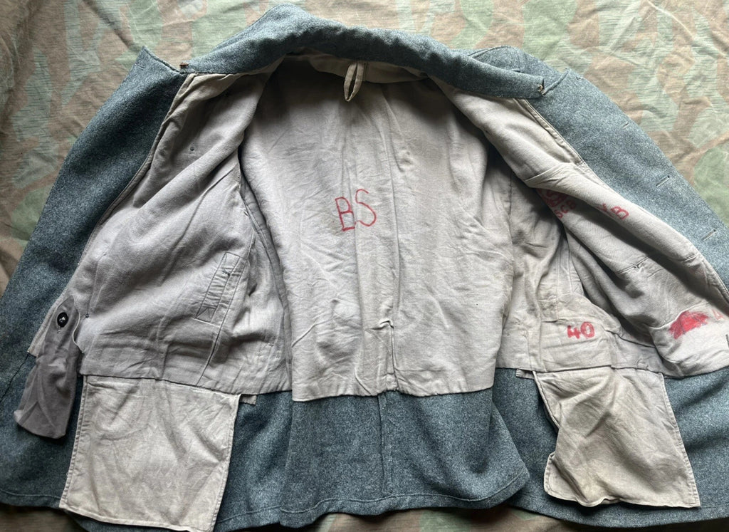 Interwar/ww2 Swiss army short coat jacket field uniform soldier mountain troops maneuvers ord.26 early war