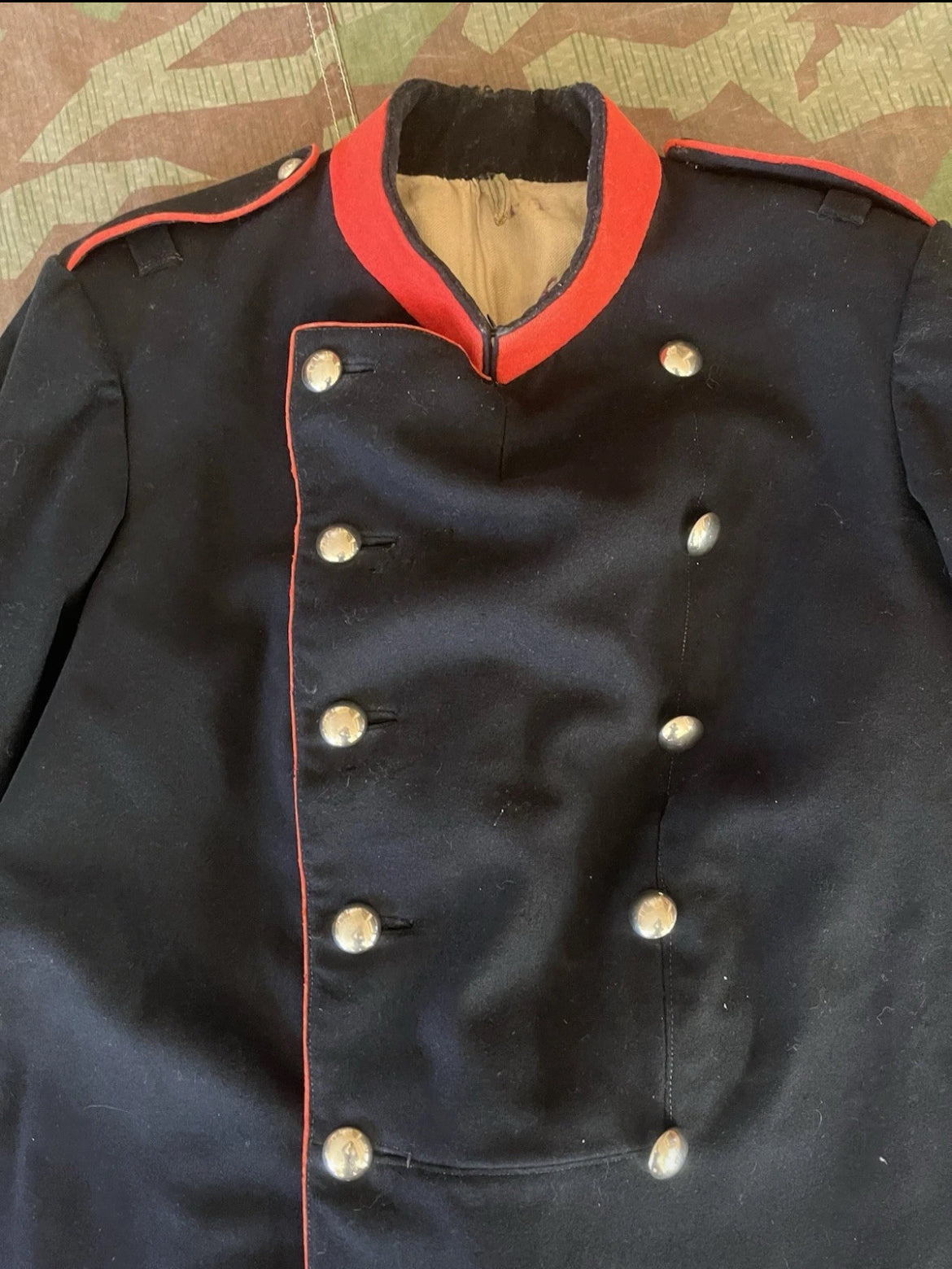 WW1 Swiss army infantry rifleman jacket uniform soldier ord.1898