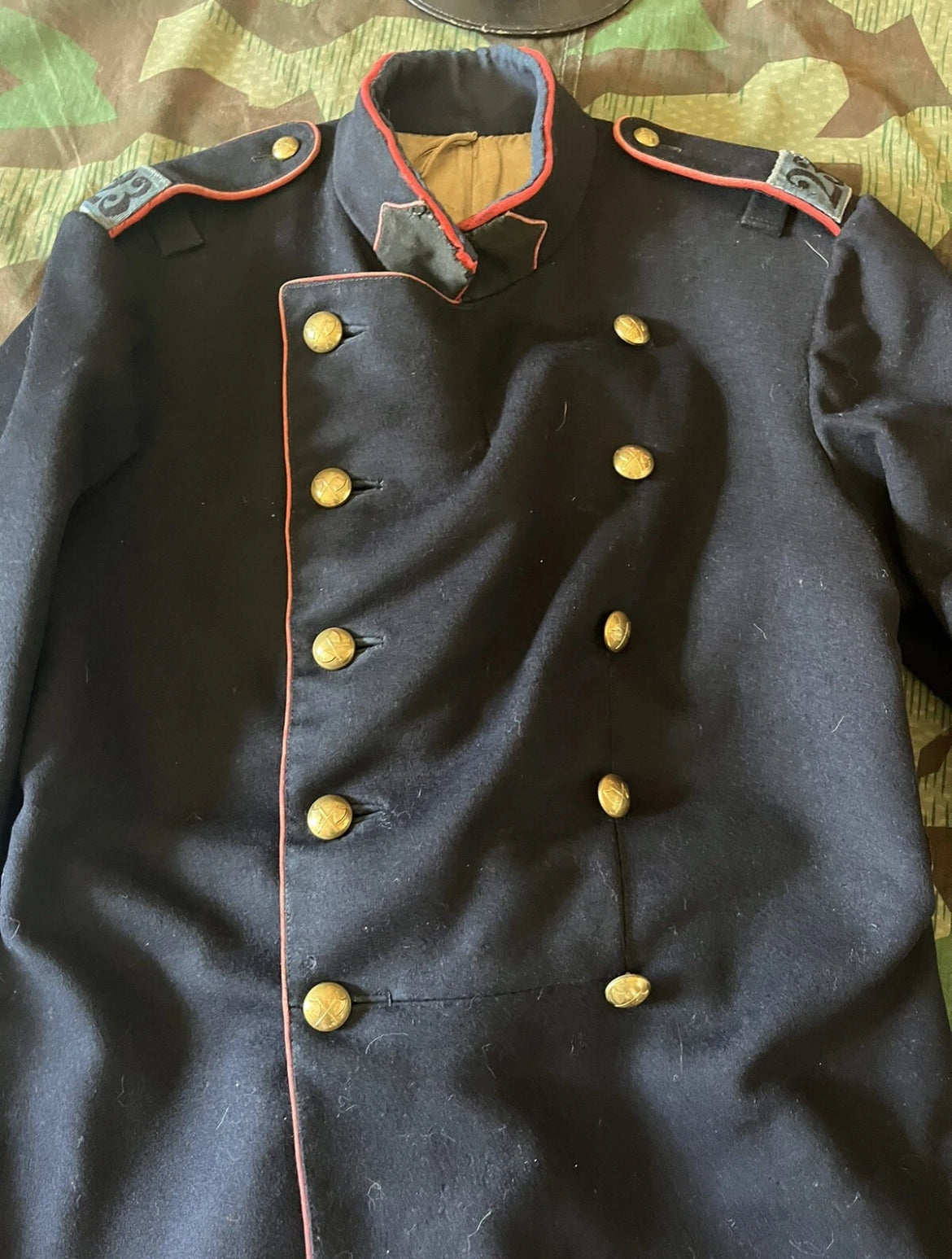 WW1 Swiss army engineers sappers pioneer troops jacket uniform soldier ord.1898