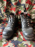 Cold War Swiss army shoes boots leather size 42/43