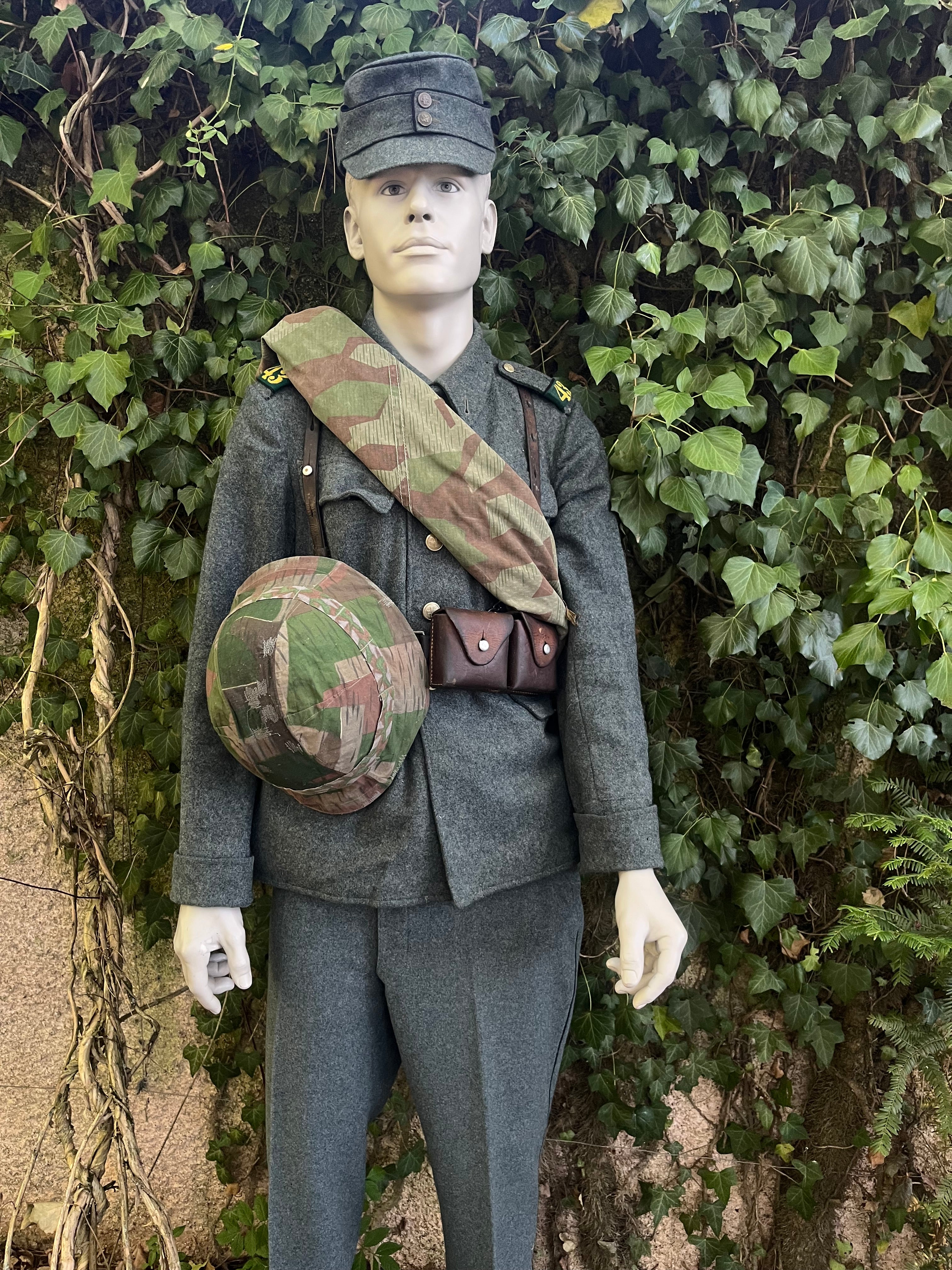 WW2 Swiss army complete field army uniform heavy ord.40 mid to late war soldier