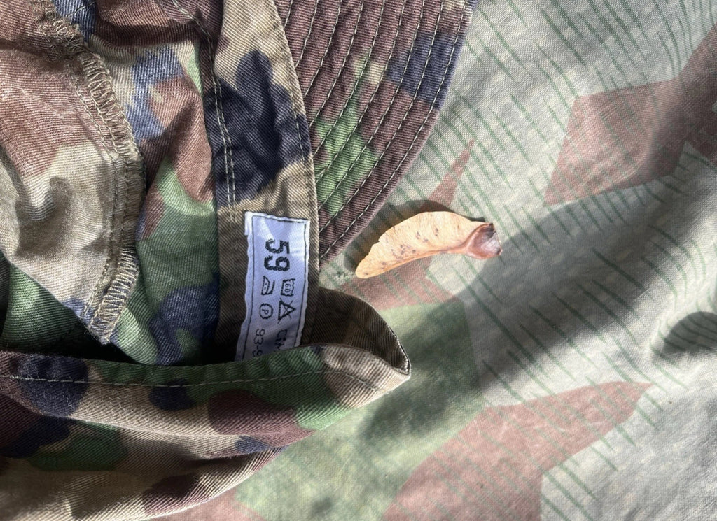 Modern Swiss army field cap visor hat sergeant NCO uniform taz 90 camo