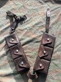 WW2 Swiss army cavalry rider cyclist bandoleer bandolier ammo pouches belt leather uniform soldier