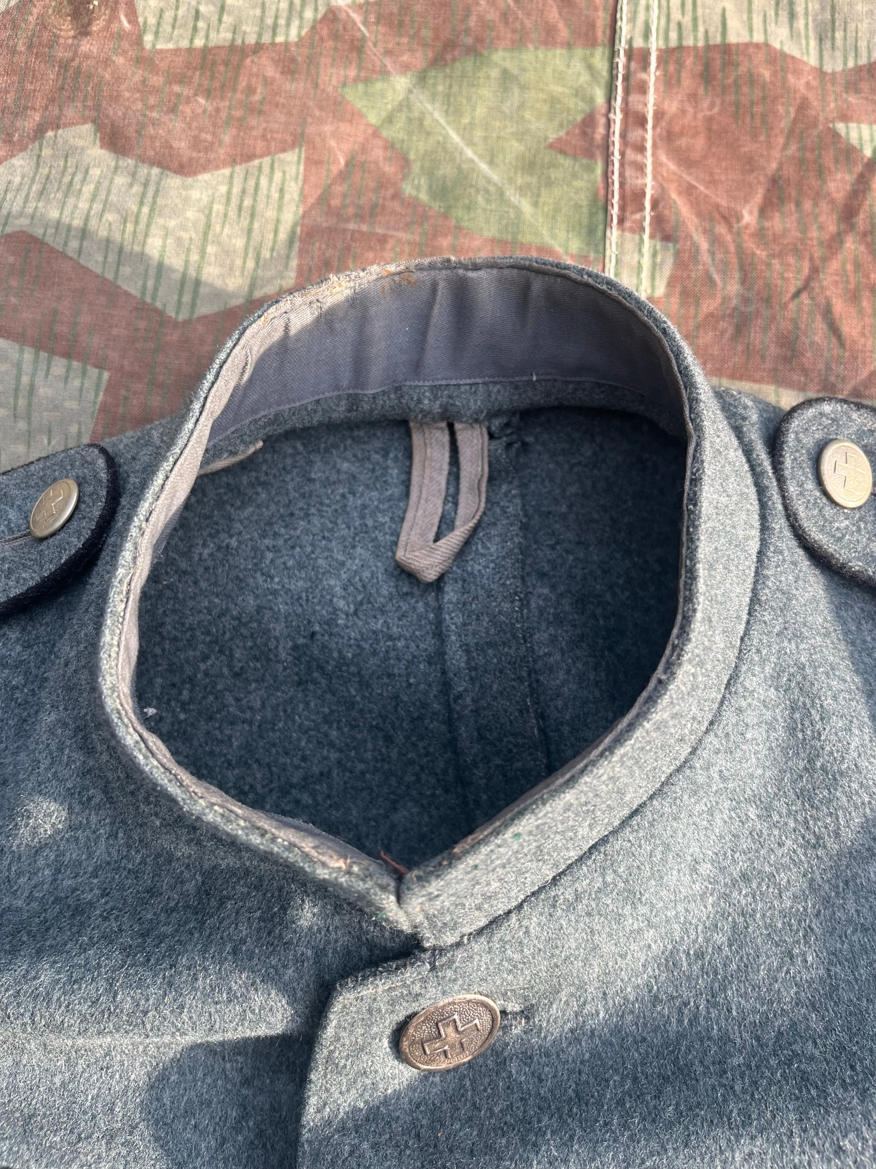 WW2 Swiss army unmarked without insignia jacket uniform soldier ord.26 early war tunic
