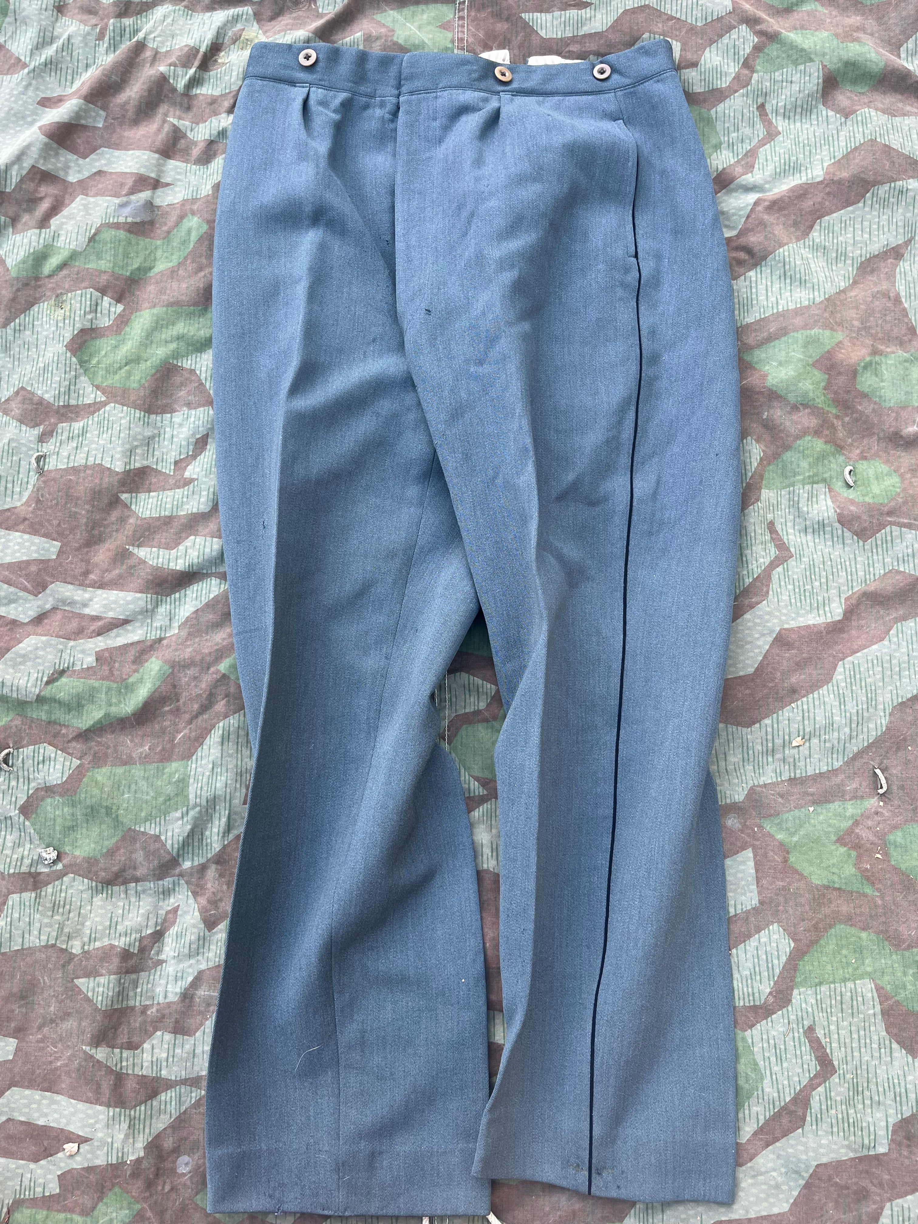 WW2 Swiss army pants straight officer NCO trousers uniform