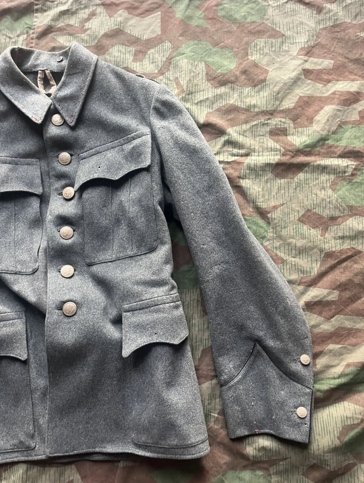 WW2/early Cold war Swiss army field jacket maneuvers uniform soldier ord.40 mid to late war