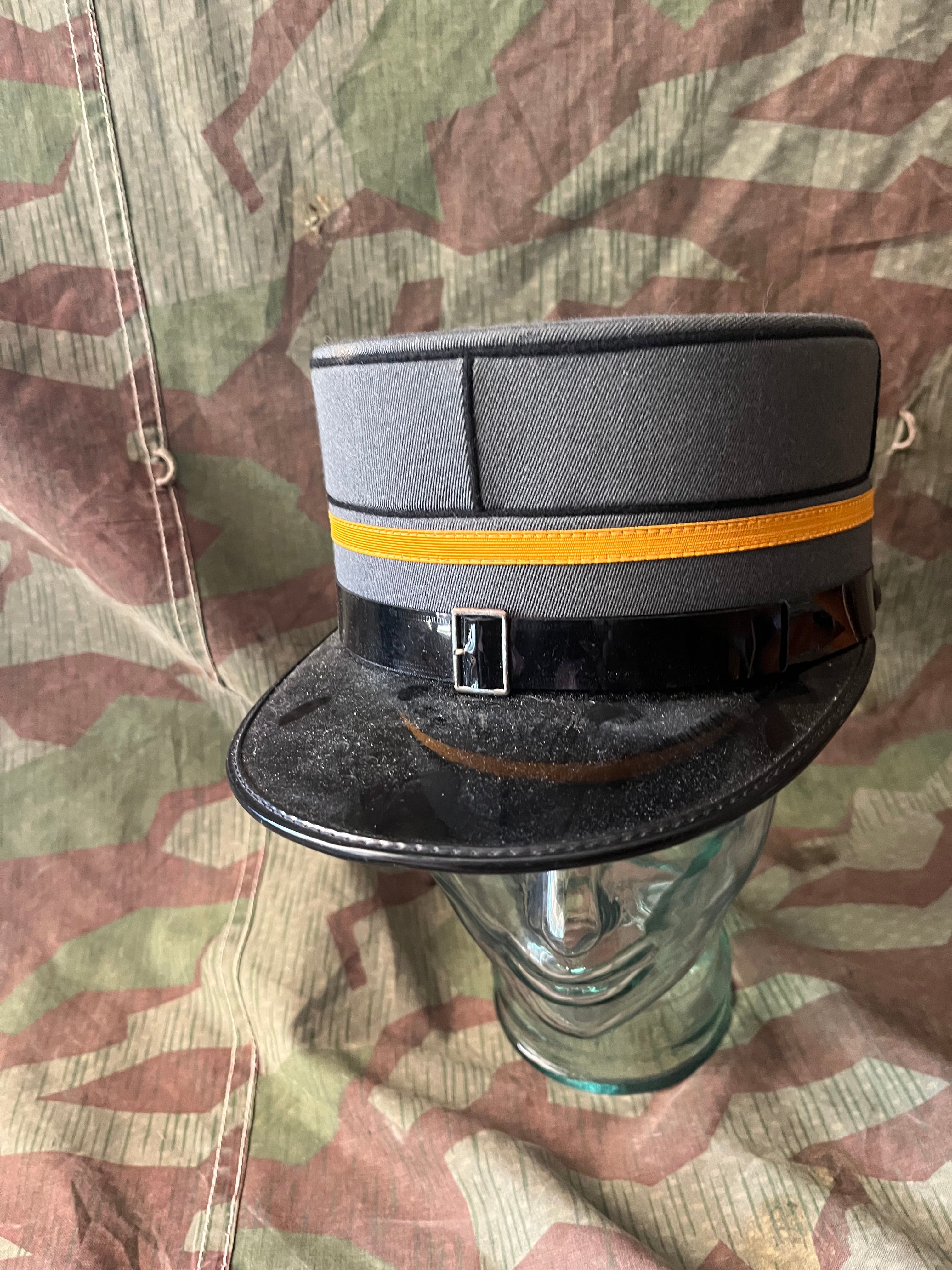 Cold War Swiss army major officer visor cap hat kepi uniform ord.1949