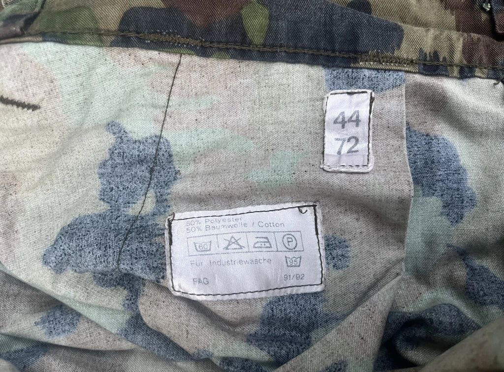 Modern Swiss army taz 90 field combat pants camo uniform soldier