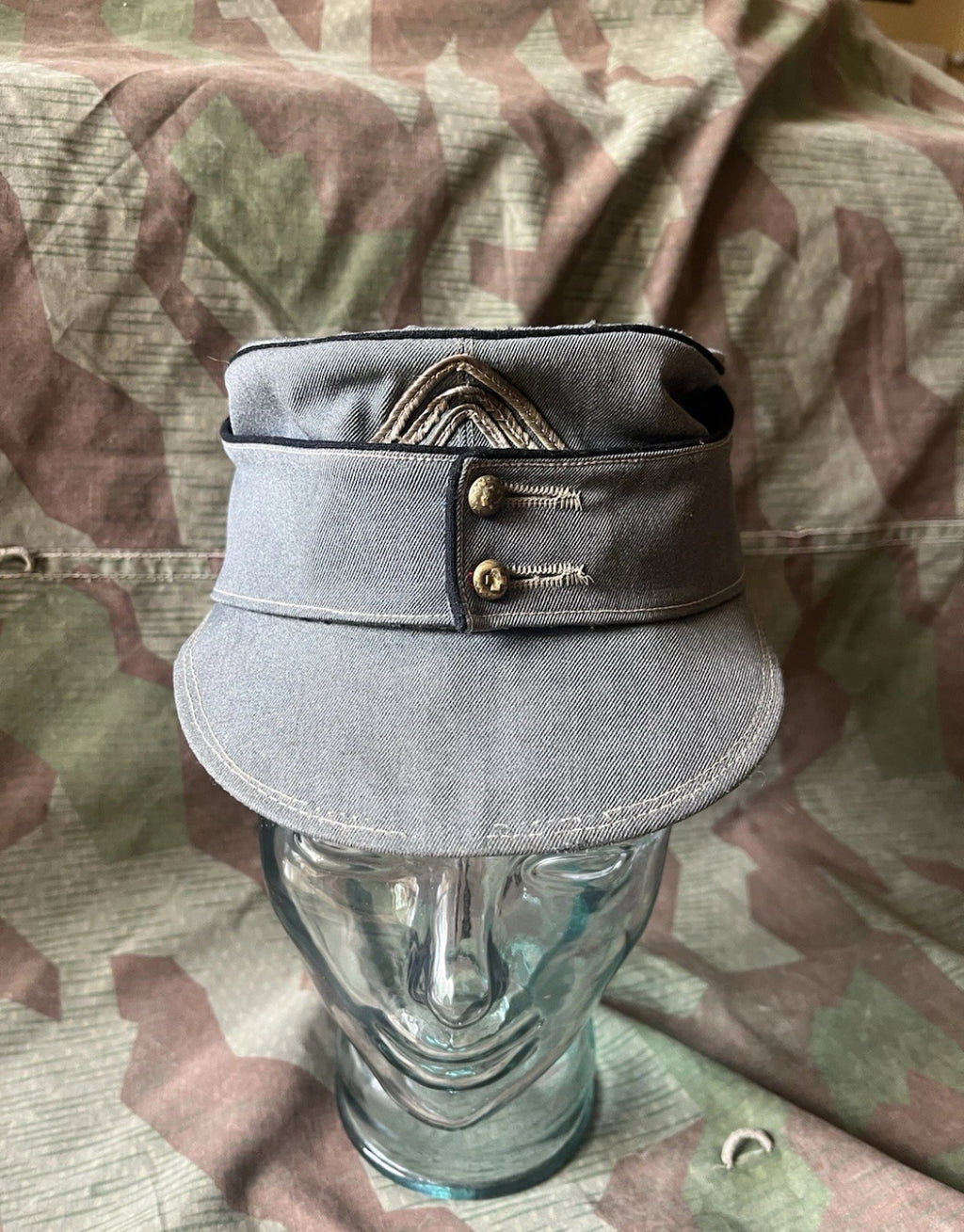 WW2 Swiss army captain officer field cap hat ord.40 mid to late war size 56