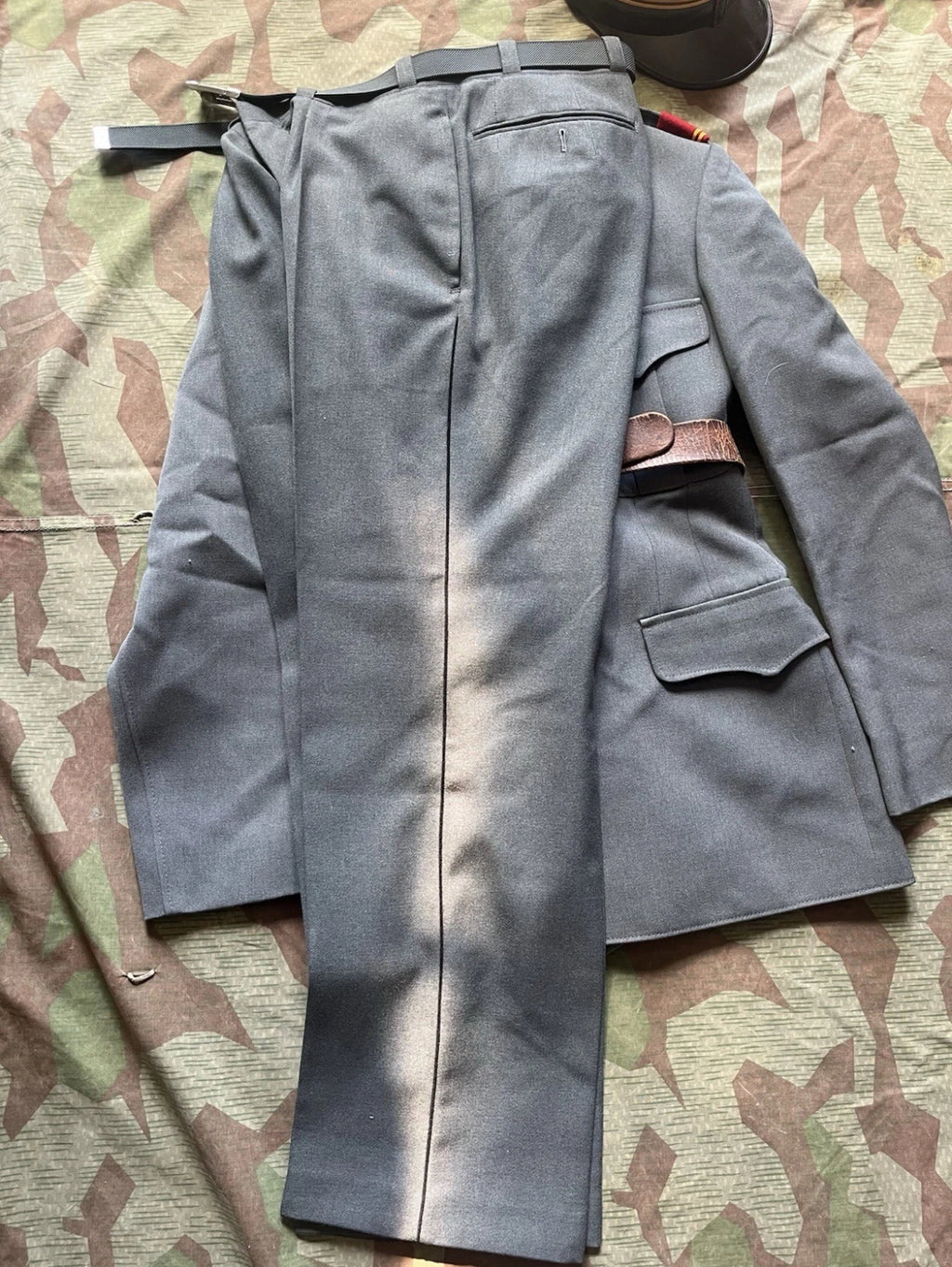 Cold War Swiss army complete uniform officer first lieutenant artillery tank