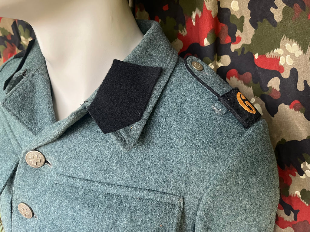 WW2 Swiss army Air Force ground crew jacket uniform soldier ord.40 mid to late war tunic