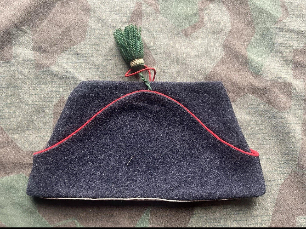 19th century Swiss army all troops side cap hat uniform soldier
