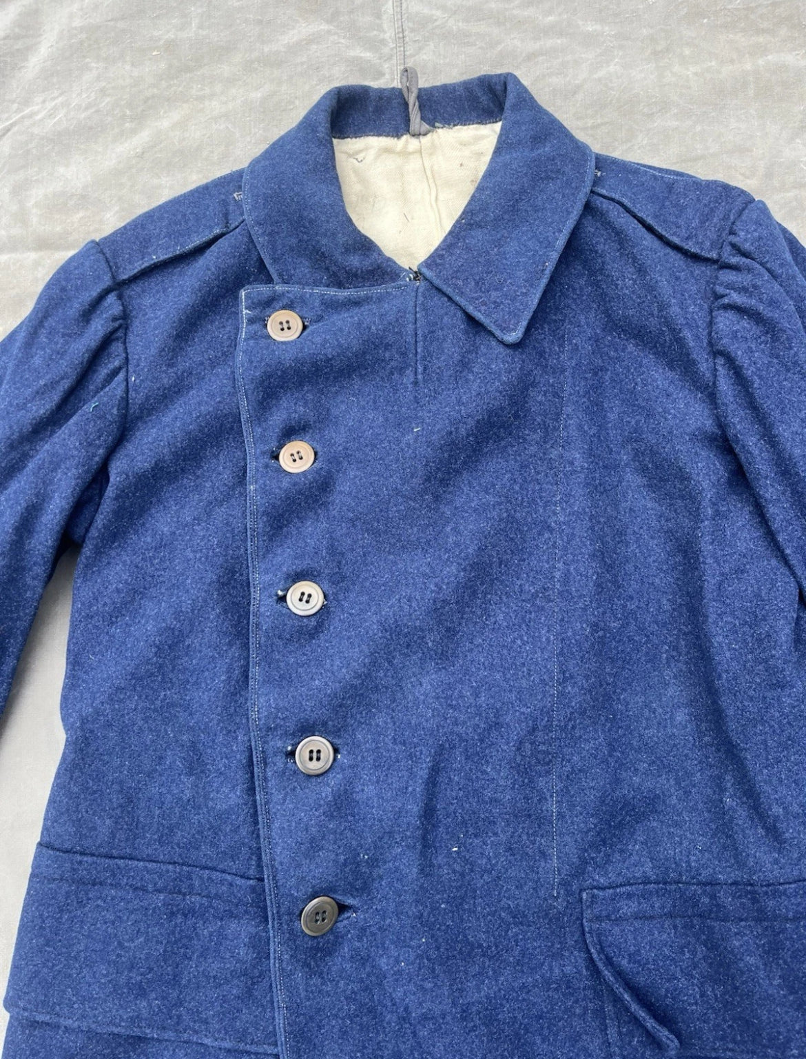 WW1/interwar/WW2 Swiss army rare short coat field jacket maneuvers ord. 1898/15 uniform soldier mountain troops