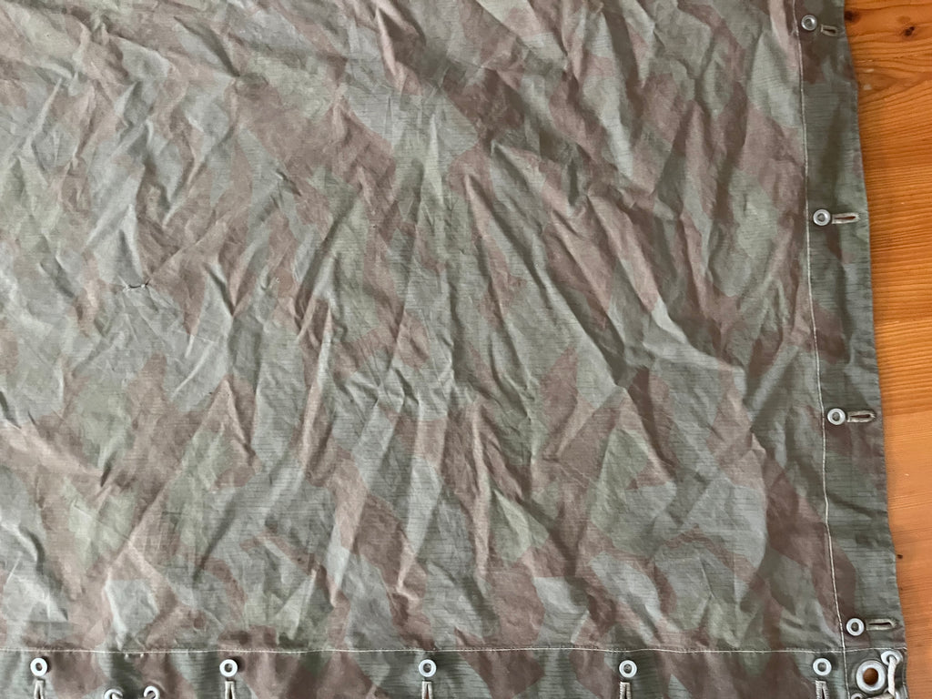 WW2 Swiss army tent half canvas field cover camo model 1906/33