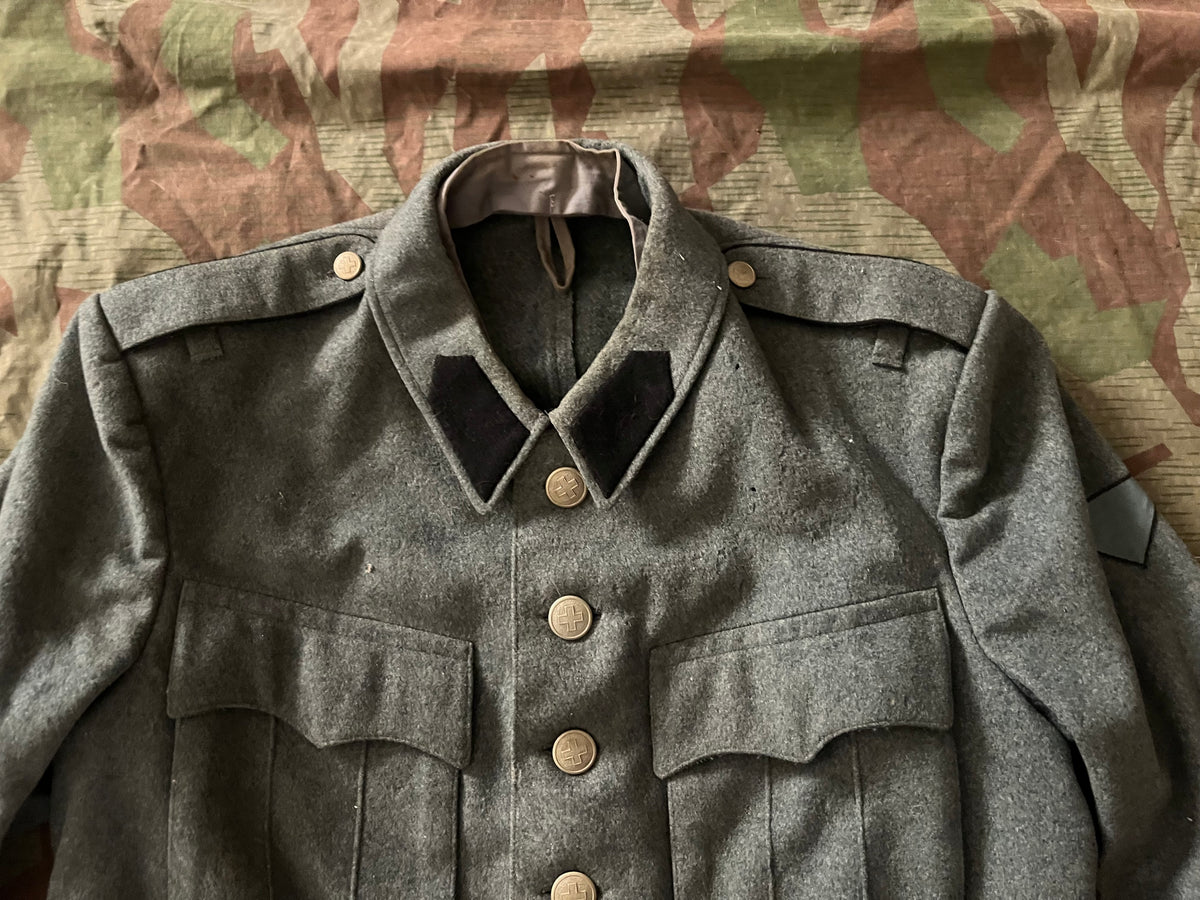 WW2 Swiss army sappers engineers troops jacket soldier uniform mid to late war ord.40