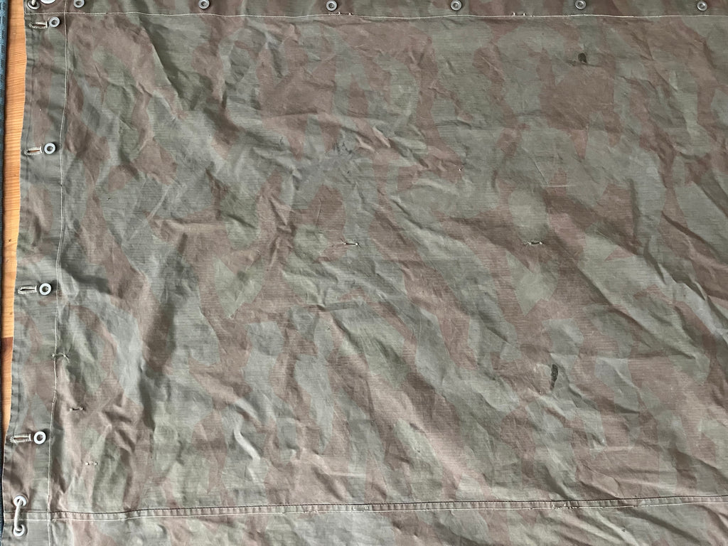 WW2 Swiss army tent half canvas field cover camo model 1906/33