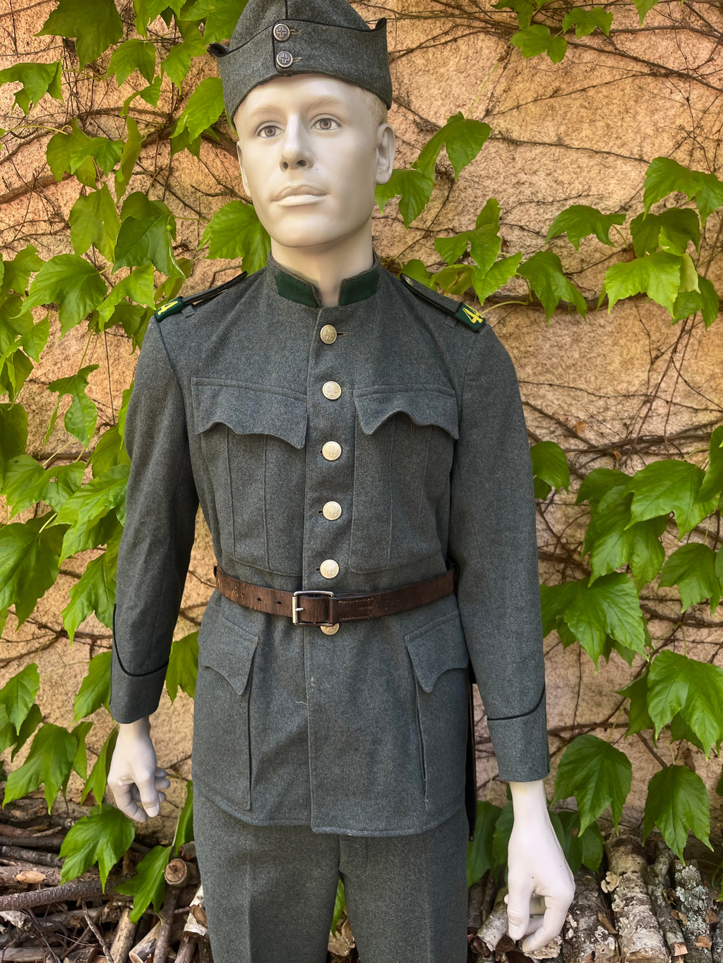 WW2 Swiss army complete service uniform light ord.26 early war soldier infantry rifleman