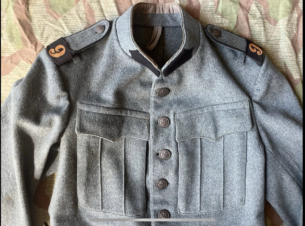 Interwar/WW2 Swiss army sappers engineers troops jacket soldier uniform early war ord.26