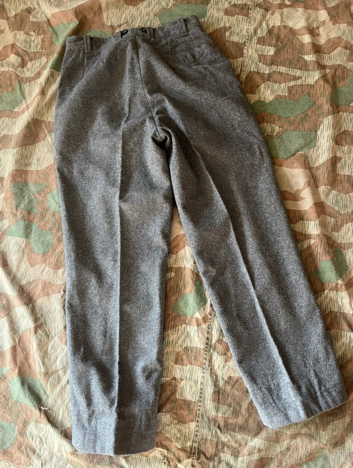 Cold War Swiss army pants wool trousers ord.49 uniform soldier