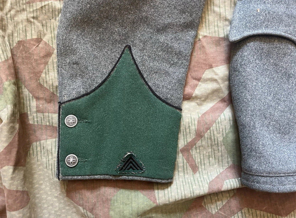 Rare WW2 Swiss army mountain elite infantry carabiner soldier uniform ord.40 mid to late war