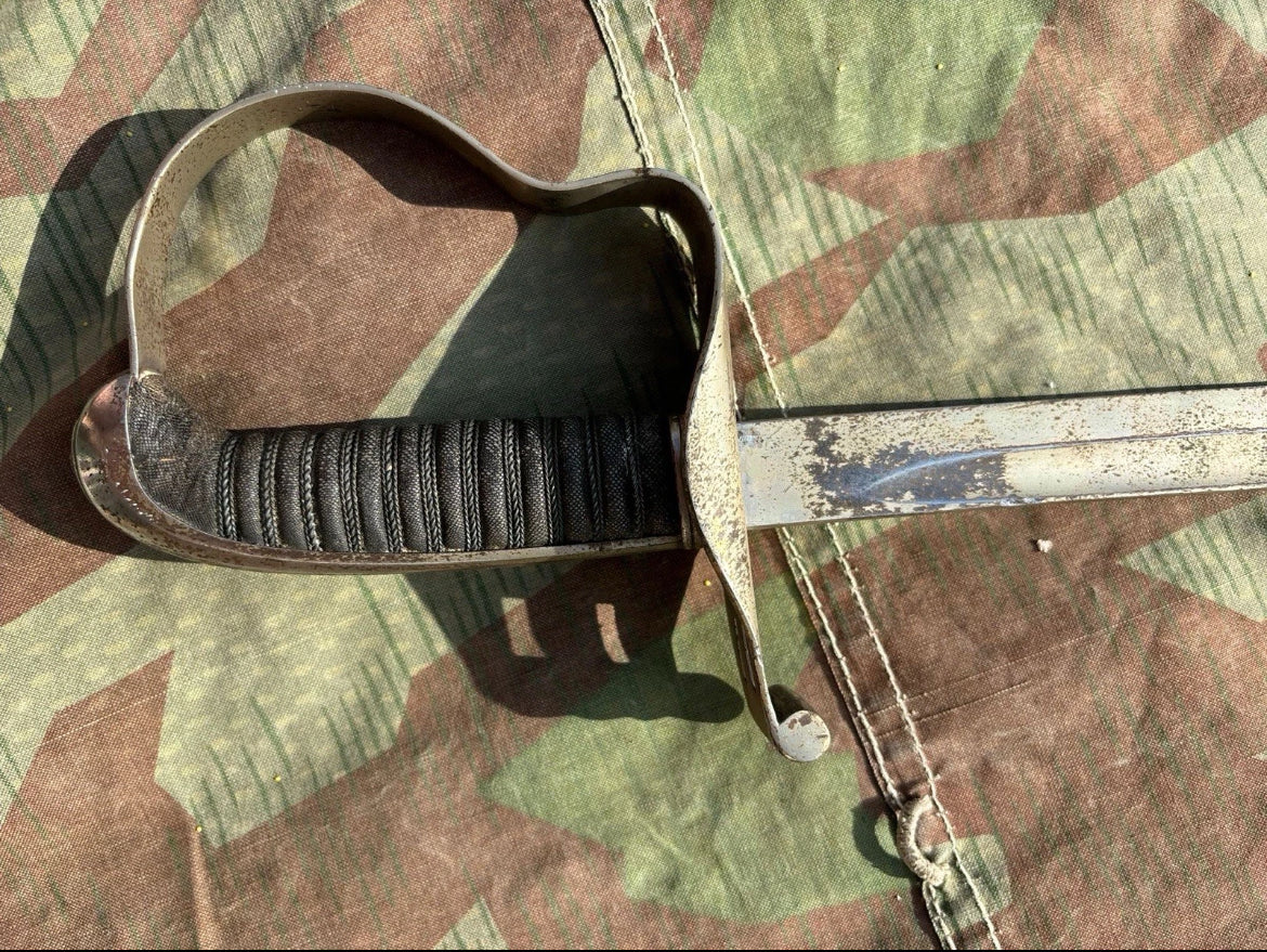 19th century/WW1 Swiss army sword blade saber officer NCO uniform