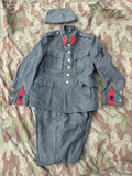 WW2 Swiss army complete uniform artillery soldier jacket pants hat cap ord.40 mid to late war