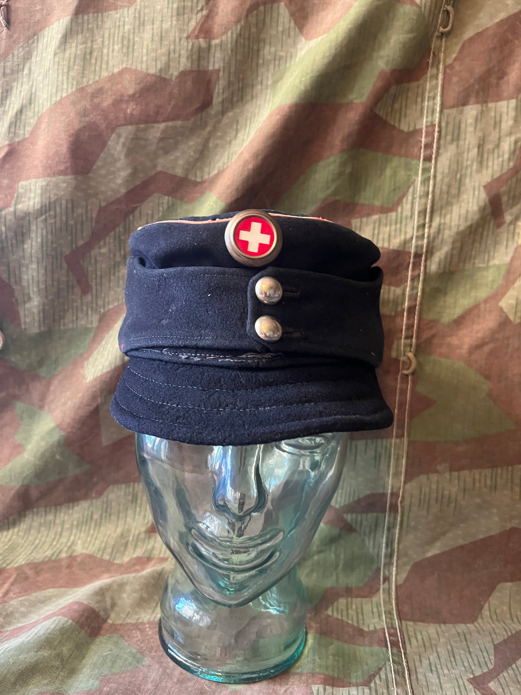 WW1/ interwar Swiss army field cap hat infantry rifleman maneuvers uniform soldier ord.1898