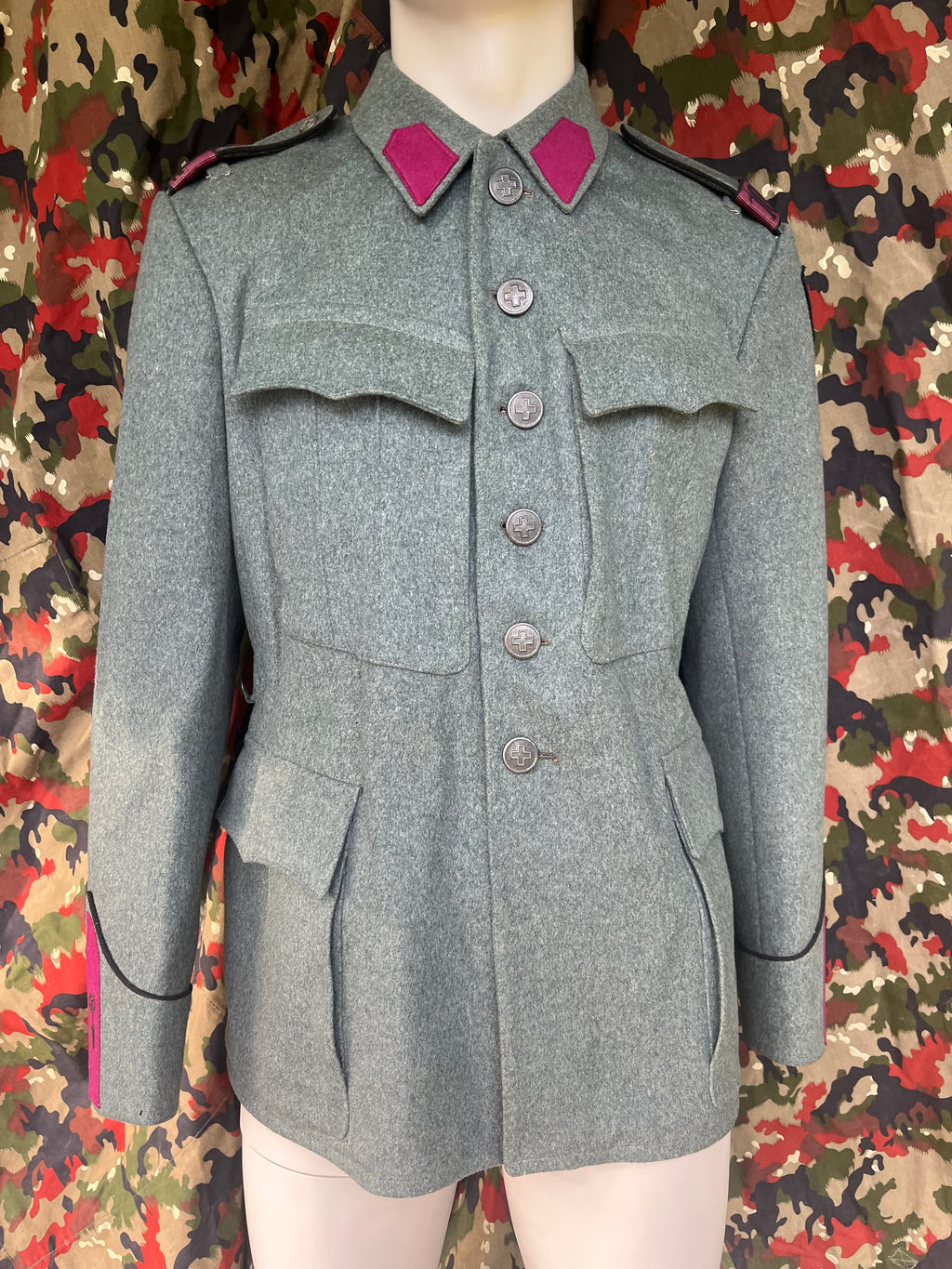 WW2 Swiss army driver motorist jacket uniform soldier ord.40 mid to late war tunic