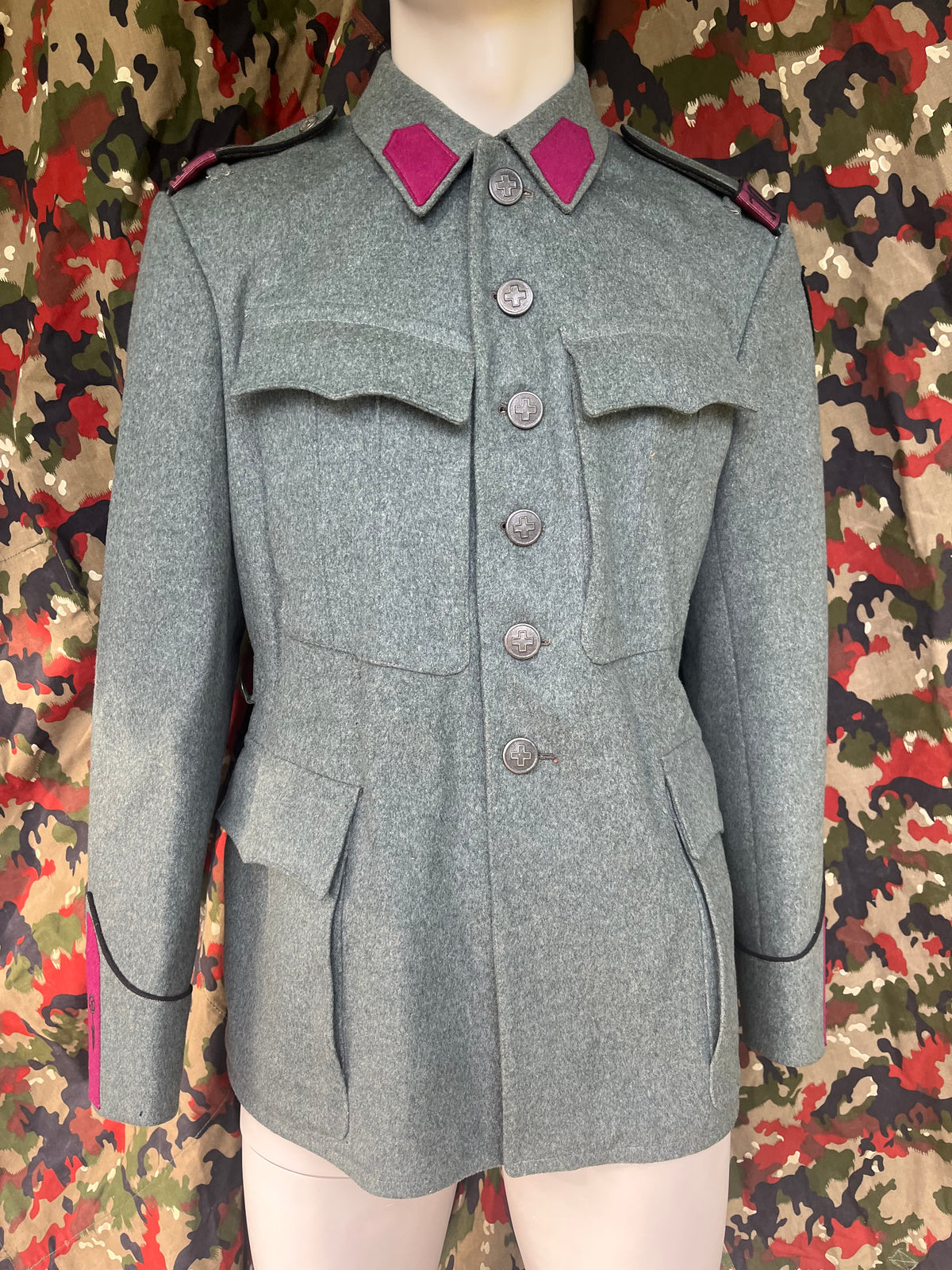 WW2 Swiss army driver motorist jacket uniform soldier ord.40 mid to late war tunic